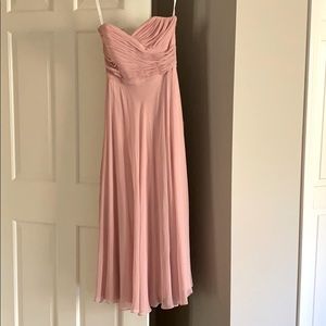 Blush After Six Bridesmaid Dress